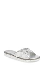 Women's Charles By Charles David Snap Slide Sandal .5 M - Metallic