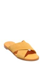 Women's Cole Haan Anica Slide Sandal .5 B - Yellow