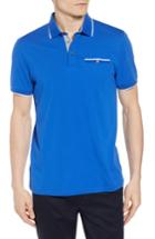 Men's Ted Baker London Derry Modern Slim Fit Polo (m) - Blue