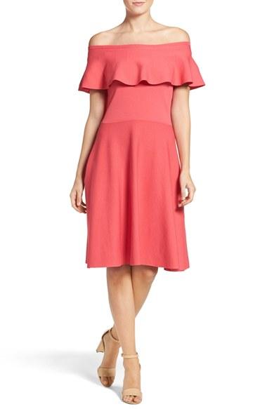 Women's Eliza J Off The Shoulder Dress