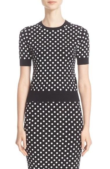 Women's Michael Kors Paillette Half Sleeve Top