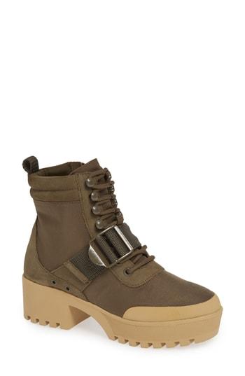 Women's Steve Madden Grady Bootie .5 M - Green