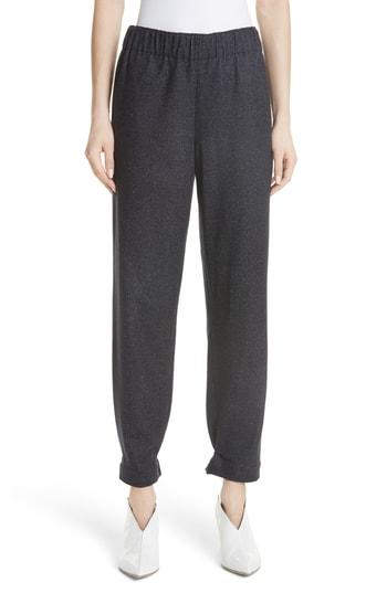 Women's Tibi Tweed Stripe Pull On Pants - Blue