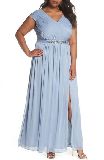 Women's Adrianna Papell Tulle Gown