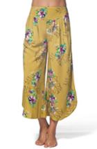 Women's Rip Curl Sweet Nothing Wide Leg Pants - Yellow