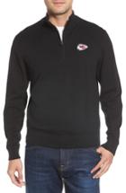 Men's Cutter & Buck Kansas City Chiefs - Lakemont Fit Quarter Zip Sweater