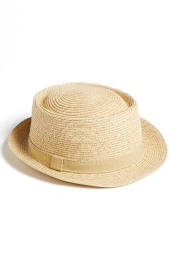 Nordstrom Boater Hat Natural