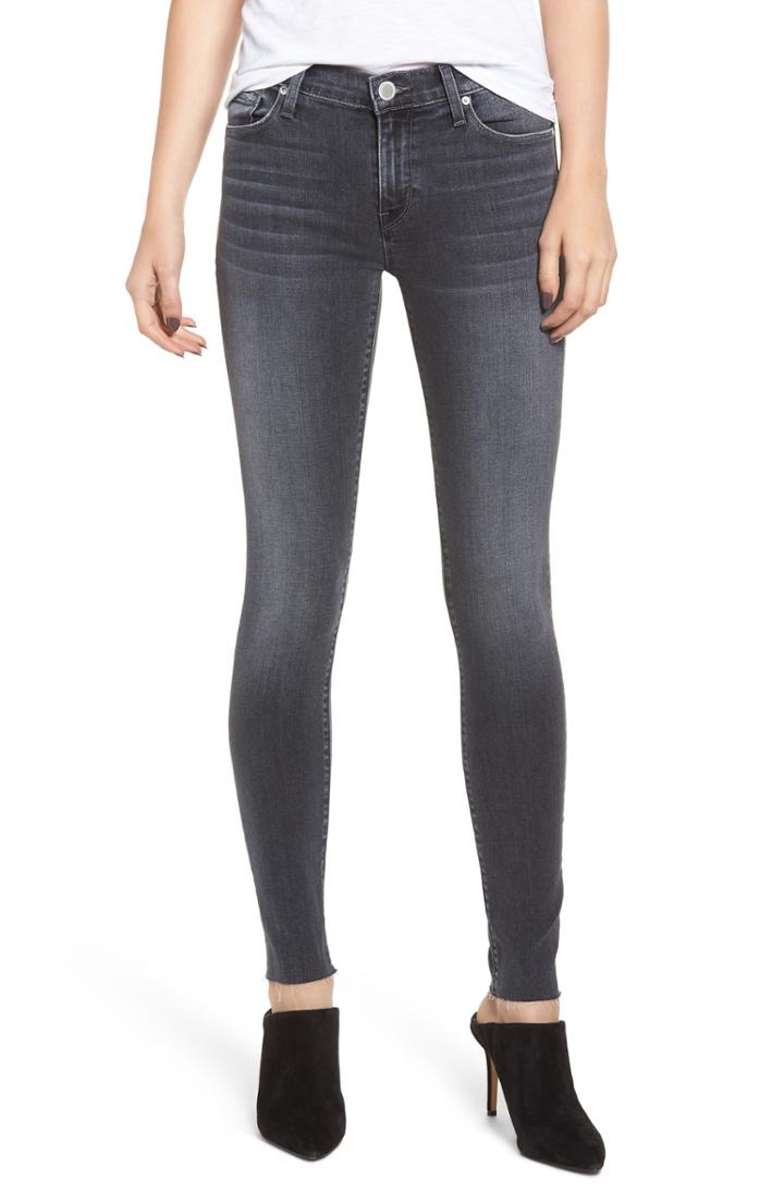 Women's Hudson Jeans Nico Raw Hem Super Skinny Jeans