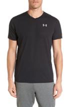 Men's Under Armour Threadborne Streaker Running T-shirt - Black
