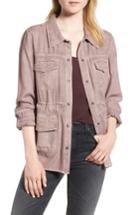 Women's Hinge Drapey Shirt Jacket - Grey