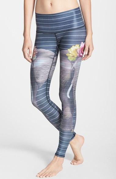 Women's Teeki 'love The Elephant Hot Pant' Leggings