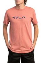 Men's Rvca Insert Graphic T-shirt, Size - Coral