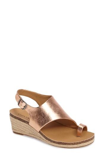 Women's Lucky Brand Jannan Wedge Sandal M - Pink