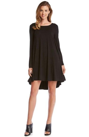 Women's Karen Kane Jersey Swing Dress - Black