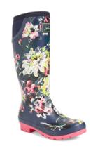 Women's Joules 'neola' Rain Boot M - Blue