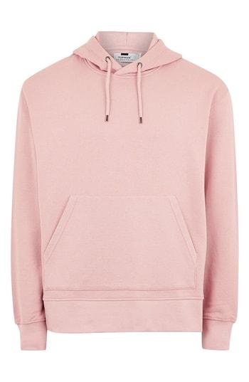 Men's Topman Hoodie - Pink