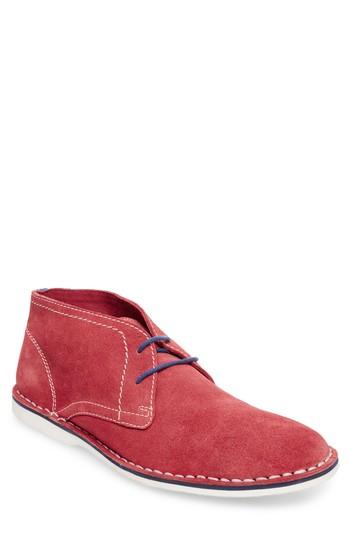 Men's Steve Madden Locktin Chukka Boot M - Red