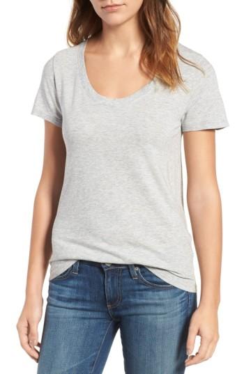 Women's Ag Killian Scoop Neck Tee - Grey