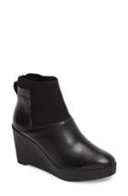 Women's Sudini Danica Wedge Bootie .5 W - Black