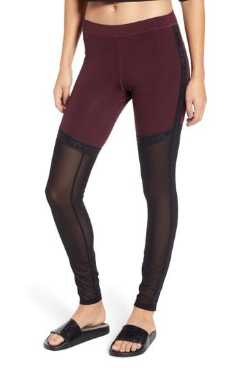 Women's Ivy Park Mesh Caging Leggings