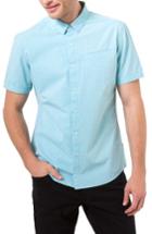 Men's 7 Diamonds Interspace Dobby Shirt, Size - Green