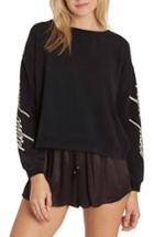 Women's Billabong It's Time Sweatshirt - Black