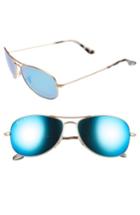 Women's Ray-ban Tech 59mm Polarized Sunglasses - Blue/ Green Mirror