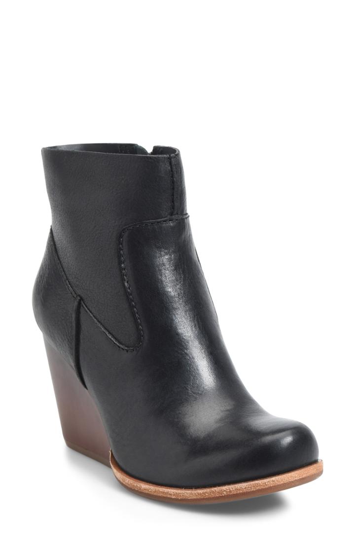 Women's Kork-ease Michelle Bootie .5 M - Black