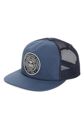 Men's Obey Established 89 Ii Trucker Cap - Blue