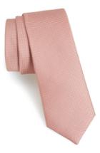Men's The Tie Bar Union Solid Silk Tie, Size - Pink