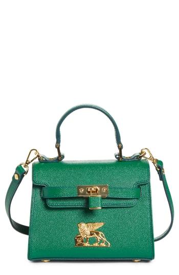 Mcm Mini Rgb Satchel - Green
