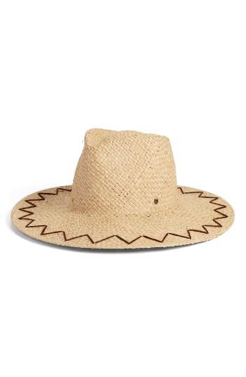 Women's Brixton Plains Straw Fedora -