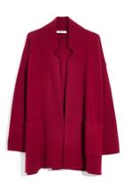 Women's Madewell Spencer Sweater Coat, Size - Red