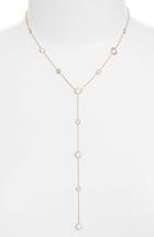 Women's Nadri Cubic Zirconia Bezel Y-necklace