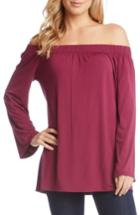 Women's Karen Kane Off The Shoulder Top - Red