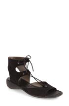 Women's The Flexx Lace-up Gladiator Sandal .5 M - Black