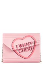 Jimmy Choo Candy Love Heart Clutch -