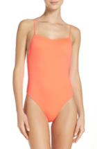Women's Solid & Striped Chelsea One-piece Swimsuit