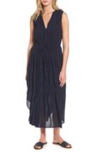Women's James Perse Pleated A-line Dress - Blue