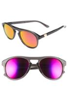 Women's Westward Leaning 'galileo' 53mm Sunglasses - Slate Shiny/ Pink