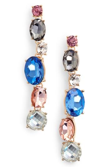 Women's Adia Kibur Crystal Linear Earrings