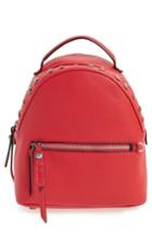 Sam Edelman Sammi Leather Backpack - Red