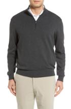 Men's Cutter & Buck Lakemont Half Zip Sweater - Grey