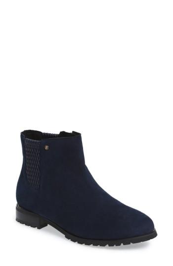 Women's Sudini 'fiona' Chelsea Boot .5 W - Blue