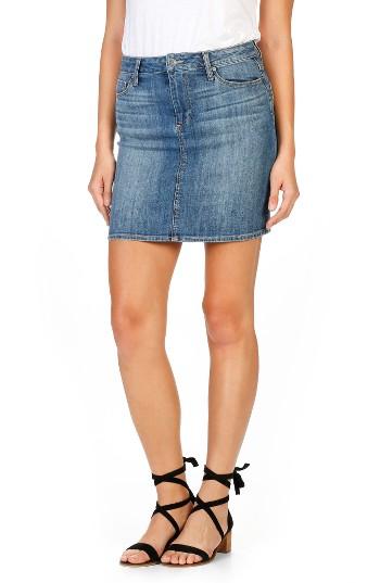 Women's Paige Elaina Denim Skirt - Blue