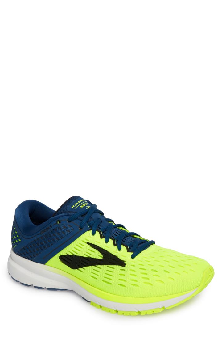 Men's Brooks Ravenna 9 Running Shoe D - Yellow