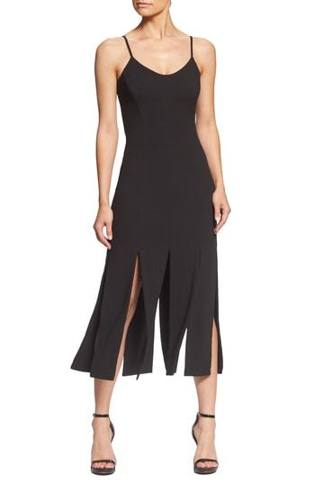 Women's Dress The Population Devon Midi Dress - Black