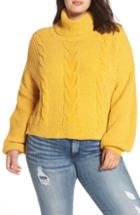 Women's Bp. Cable Knit Chenille Sweater