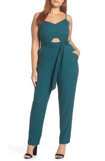 Women's Leith Keyhole Jumpsuit - Green