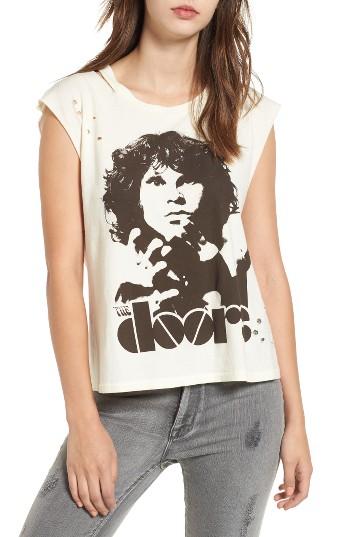 Women's Mimi Chica The Doors Graphic Tee - Ivory